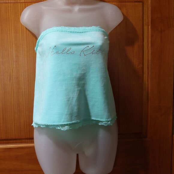 Forever 21 X Hello Kitty Blue Tube Crop Top Plus Size 3X - Picture 2 of 10